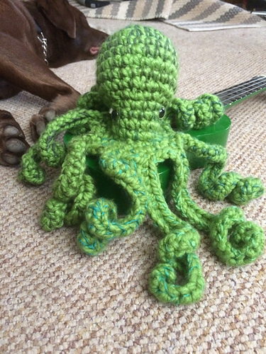 Mister Octopus the Amigurumi - byPajamaCardinal