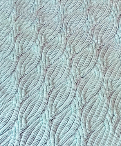 River Ripple Knitting Pattern Ravelry: River Ripple Baby Blanket pattern by PalafoxiaComforts