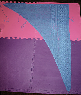 Blocking fixed the curling edges.