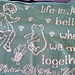Pooh, Life is better pattern 