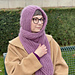 Just Like Heaven Hooded Scarf pattern