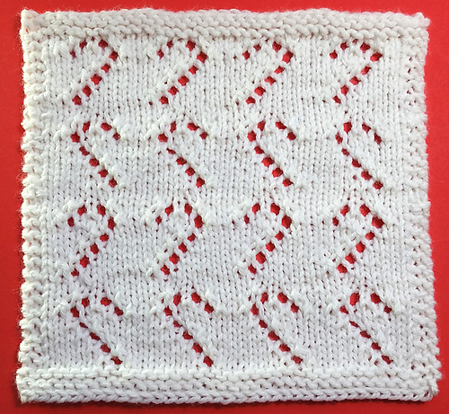 Ravelry: Candy Cane Square: Stitchology 4 pattern by Bethany A Dailey