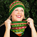 Step Into Christmas Cowl pattern 