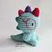 Dino Papik Amigurumi pattern 