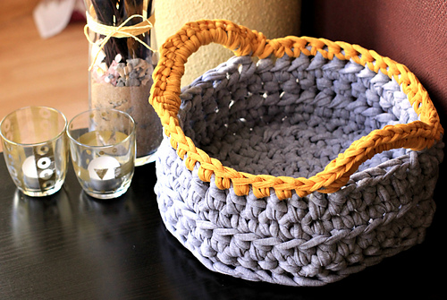 T-shirt Yarn Basket photo 4