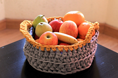 T-shirt Yarn Basket photo 2