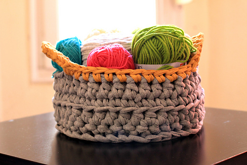 T-shirt Yarn Basket photo 3