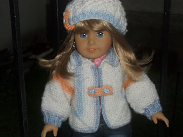 Blue Ridge - big barn jacket and slouchy beret