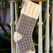 Cozy Cottage Christmas Stocking pattern 