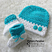 Snug As A Bug Hat And Booties pattern 