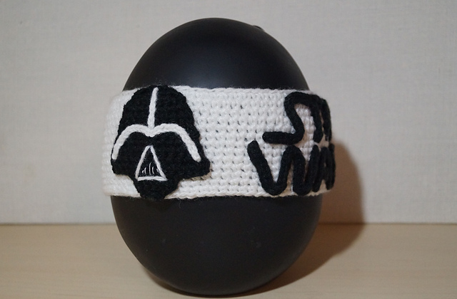 Ravelry: Darth Vader Headband pattern by Paula Tant