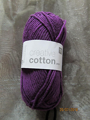 Creative Cotton Aran Rico Design 02 (rose Pastel) 50g 85m