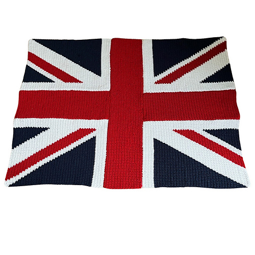 Union Flag Pattern Ravelry: Union Jack Flag Lap Blanket Crochet pattern by Peach. Unicorn