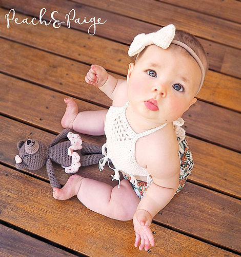 Childrens Boho Crop Top photo 5