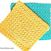 Mini Bean Stitch Dishcloth pattern 