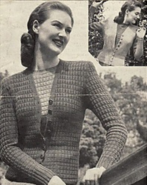 Cardigan to match jumper