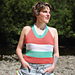 Striped Sun Top pattern 