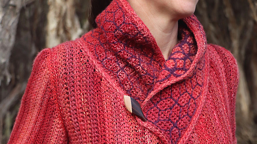 Ravelry: Sashiko Happy Coat pattern by Peppergoose (Susannah Kate)