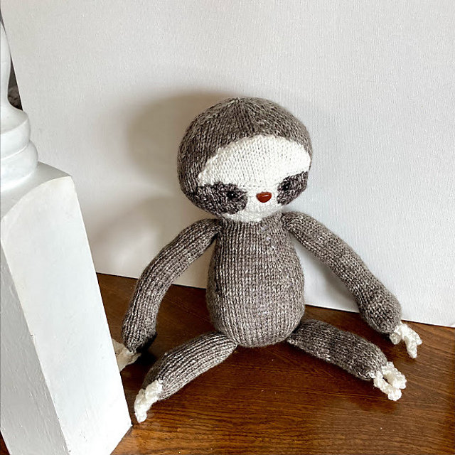 Ravelry: Knitted Sloth pattern by Percival Fath
