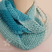Diagonal Infinity Scarf pattern
