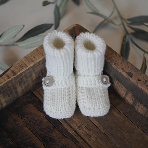 Baby Sokkesko - Perlemors design