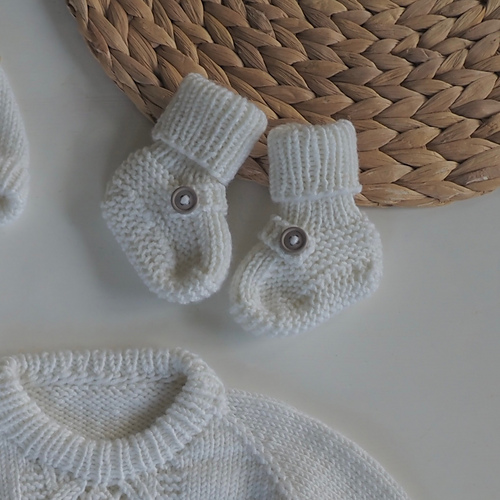Baby Sokkesko - Perlemors design