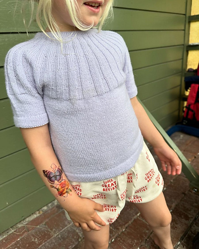 Søndags-Tee Junior - PetiteKnit