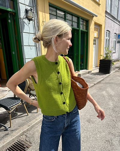 Maggie Vest - PetiteKnit