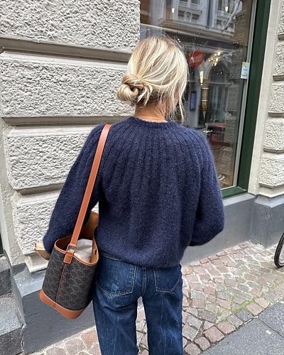 Søndagsgenser - Mohair-utgave - PetiteKnit