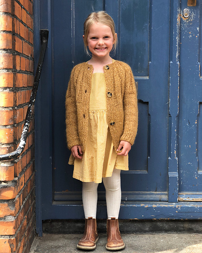 Søndagscardigan Junior - PetiteKnit