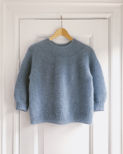 Novice Genser – Mohair Edition - PetiteKnit