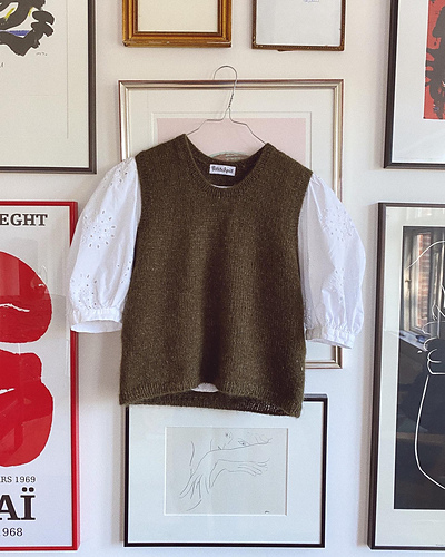 Stockholm Slipover - PetiteKnit