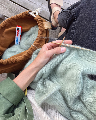 Novice Cardigan - Mohair Edition - PetiteKnit