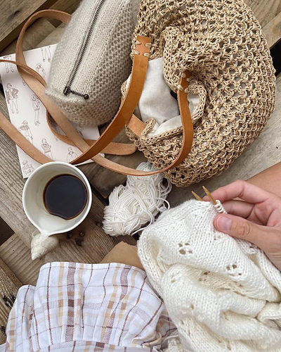 Fransk markedspose - PetiteKnit