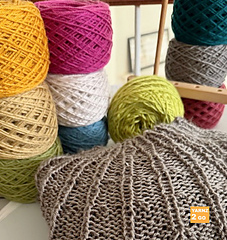 Here are just a few colors available in the Yarnz2go knit kits.