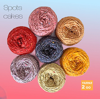 The Yarnz2go knit kits come in great color combinations.
