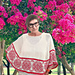 Chrysanthemum poncho pattern 
