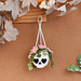 Halloween Flower Skull Pot pattern