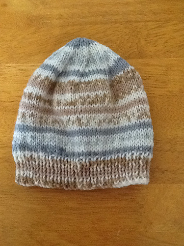 Ravelry: Pretty Simple Baby Beanie Hat pattern by Hayley Foord