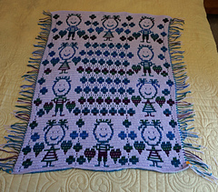 WIP - curled edges will straighten with border