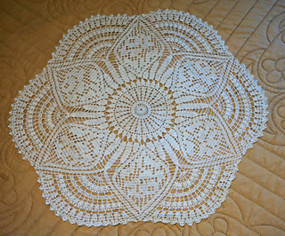 On my bedspread