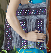Missy Mannequin is styling with her bag.