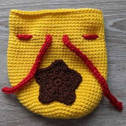 Ravelry Animal Crossing Bell Bag pattern by Phillip Ha