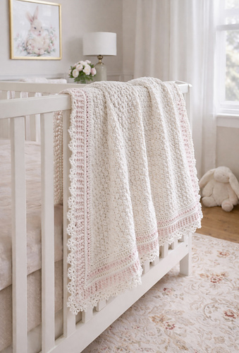 Classic Textured Baby Blanket