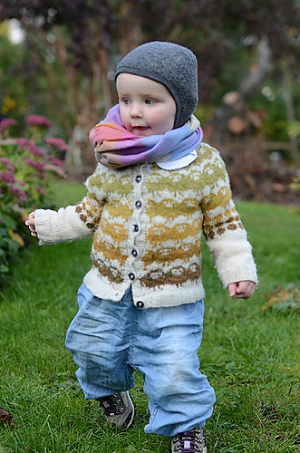 Ravelry: Children's Cardigan Where the Wild Sheep Roam pattern by