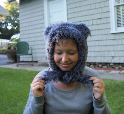 Fuzzy Bear Hood photo 2