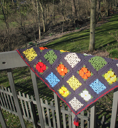 Ravelry: Antelope Valley Blanket pattern by Jane Z.