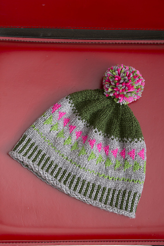 Ravelry: Geo Dome Stranded Colorwork Hat pattern by Vickie Howell