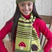 #09 Hedgehog Hat and Scarf pattern 