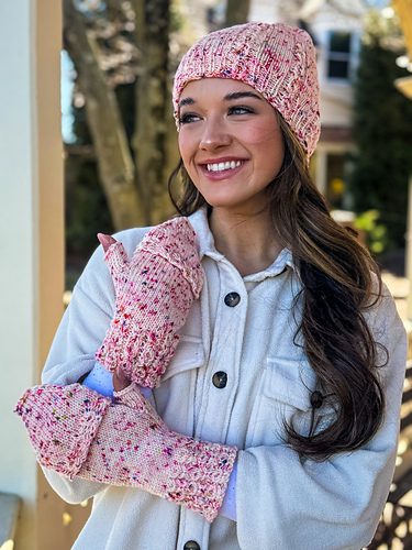 B237 WMSW HD Splash Cabled Hat & Flip Mitts